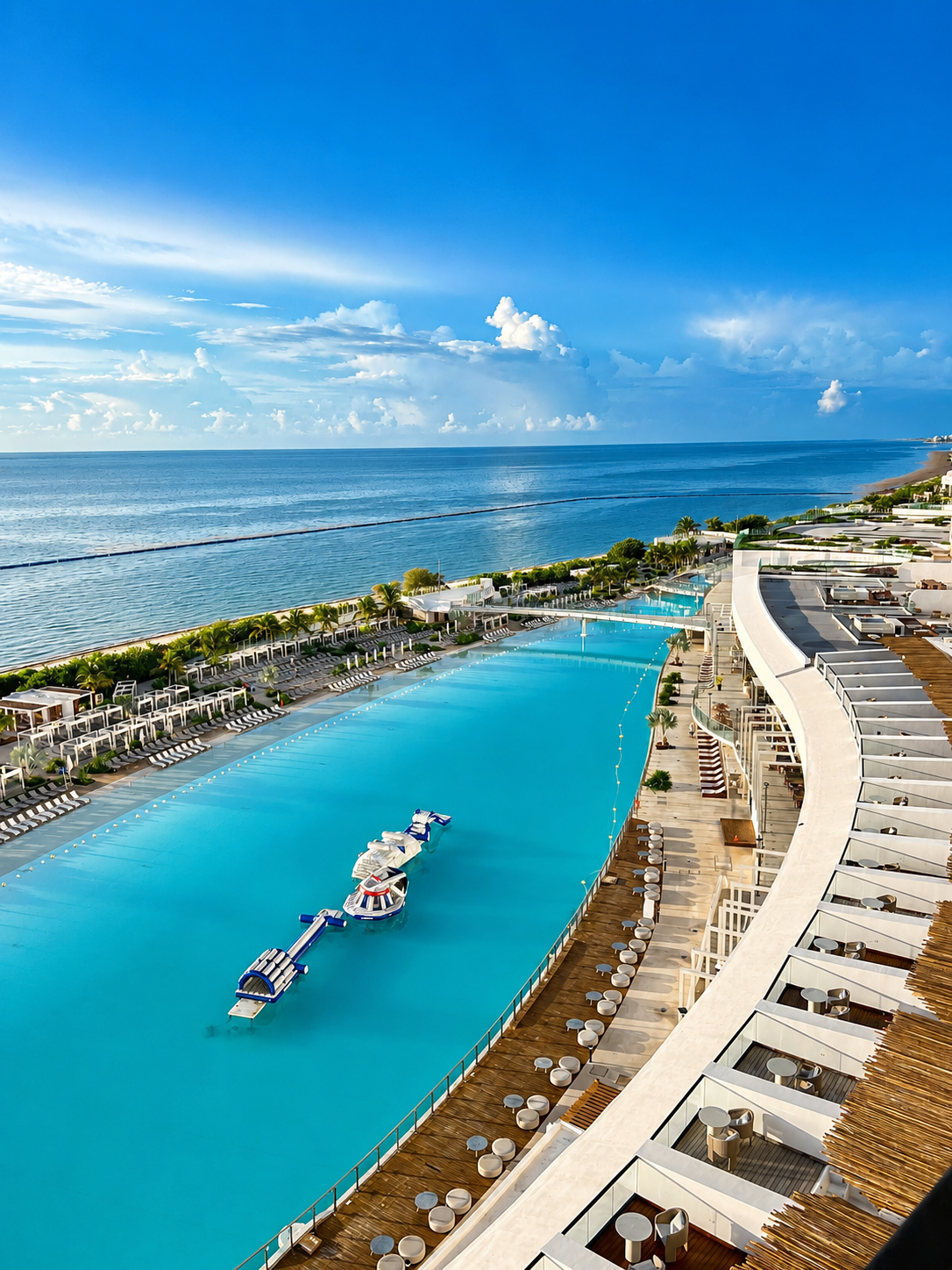 Cancun, Mexico — Sweeping ocean views, bright blue pools, and the kind of stay that turns a getaway into a true escape.